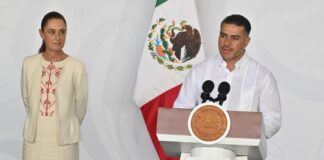 Omar García Harfuch destaca en Veracruz disminución en delitos de alto impacto, y detenciones relevantes de criminales y de cuello blanco.