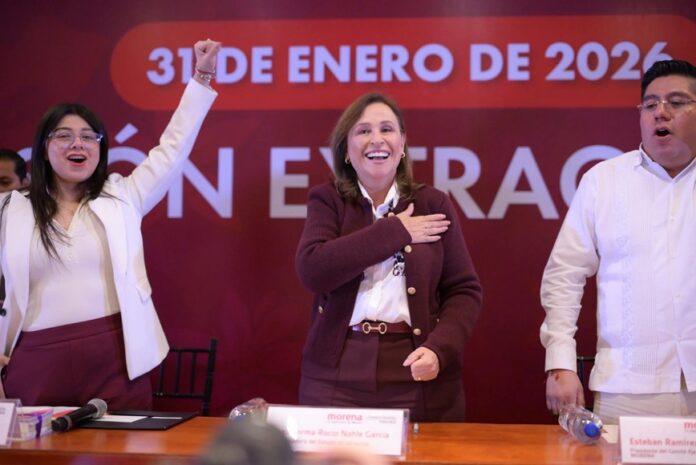Rocio Nahle en Consejo Morena