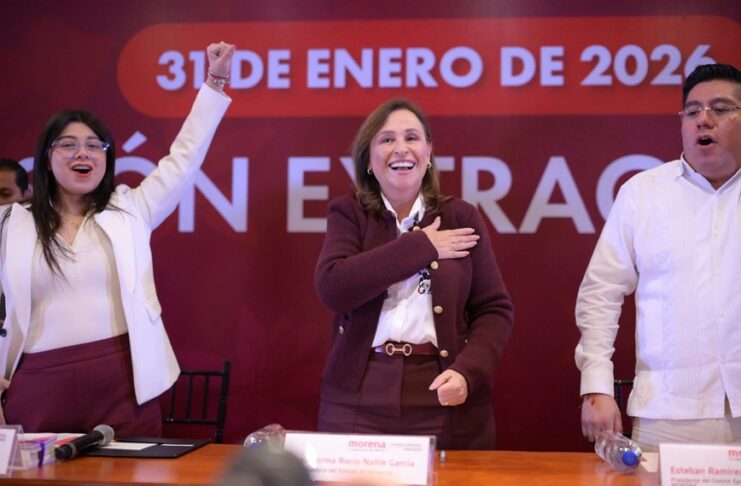 Veracruz, ejemplo de organización y rumbo político: Rocío Nahle