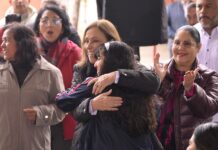 Con enfoque humanista, Rocío Nahle inicia entrega de útiles escolares a municipios afectados de la zona norte