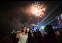 Rocío Nahle recibe el 2026 con una gran celebración cultural y familiar en el puerto de Veracruz
