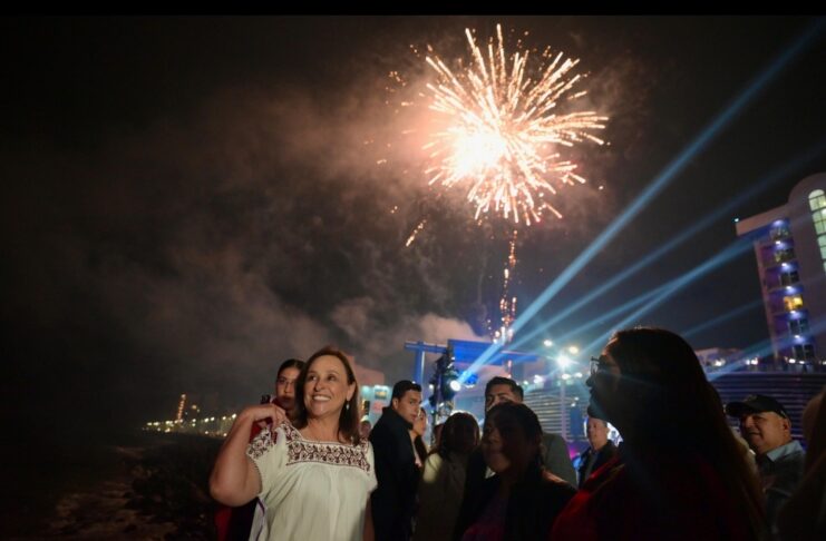 Rocío Nahle recibe el 2026 con una gran celebración cultural y familiar en el puerto de Veracruz