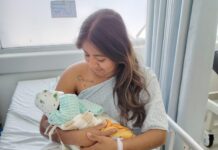 Con atención médica oportuna, Veracruz recibe a los primeros bebés de 2026.