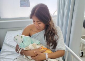 Con atención médica oportuna, Veracruz recibe a los primeros bebés de 2026.