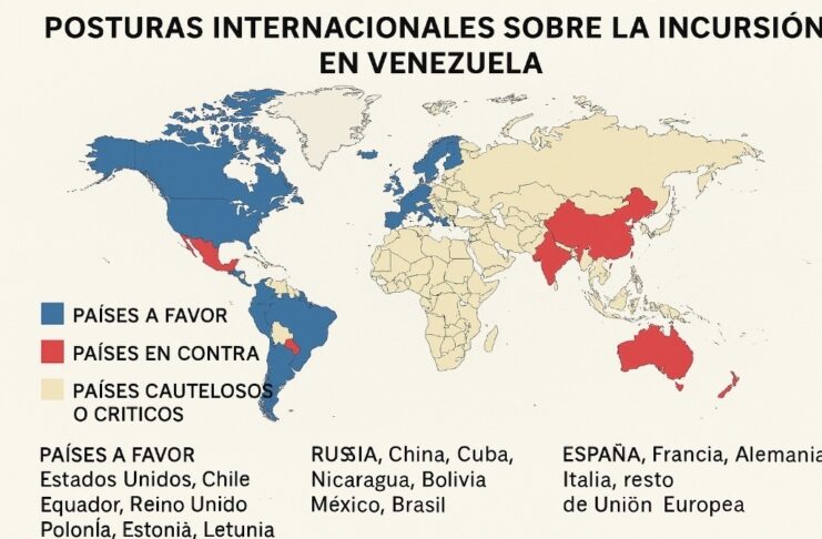 Captura de Maduro divide a la comunidad internacional.