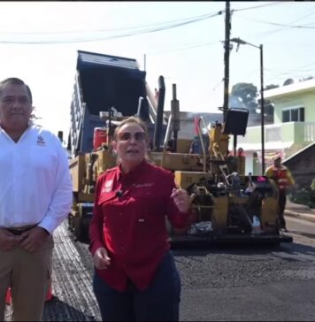 #Video: Rocío Nahle inicia año recorriendo obras .