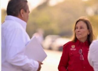 Rocío Nahle encabeza supervisión directa de carreteras en Tlalixcoyan e Ignacio de la Llave