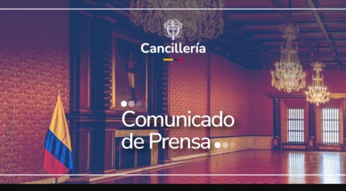 Colombia emite comunicado conjunto de seis países rechazando acciones militares y apropiación de recursos de Venezuela