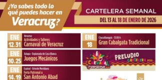 Presenta SECTUR cartelera de actividades turísticas .