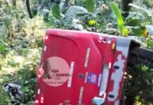 Equipos de rescate atienden accidente de autobús en Naranjal: PC
