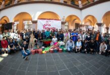 En convivencia institucional y compromiso por el servicio público, hubo Tequio en Palacio Municipal #Xalapa