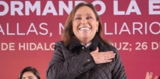 Rocío Nahle desmiente que Cuitláhuac García haya heredado deuda.