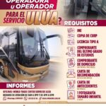 #EMPLEO: ¿Te interesa formar parte del nuevo servicio de transporte urbano ULÚA?