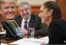 Claudia Sheinbaum y Donald Trump tienen una muy productiva llamada 16 señalan ambos.