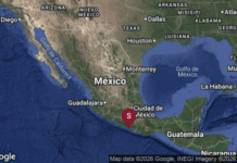 Sismo de magnitud 6.5 sacude México con epicentro en Guerrero