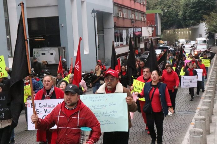 Trabajadores Monte de Piedad en Xalapa