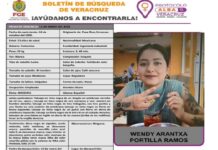 Gobernadora de Veracruz confirma desaparición de Wendy Arantxa Portilla, novia del periodista asesinado