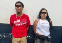 #Xalapa: SSP y Policía Municipal detuvieron a pareja por presunto robo con violencia