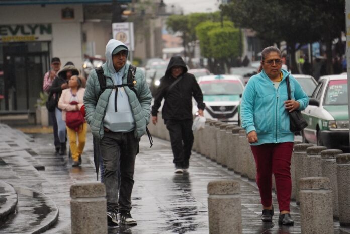 lluvia y frio Xalapa
