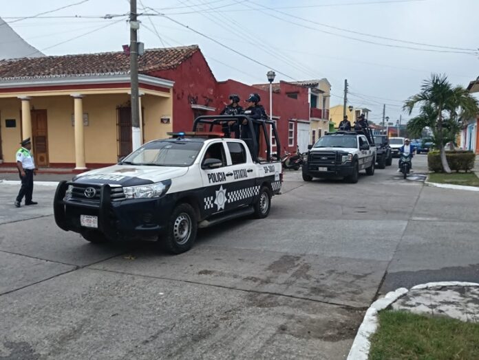 operativo de seguridad la Candelaria