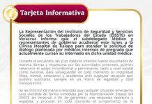 Autoridades del ISSSTE atienden inquietudes de estudiantes y médicos internos en Xalapa .
