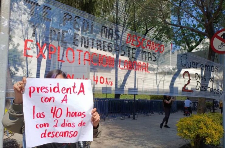 «Las mujeres son pobres de tiempo». Ley laboral 40 horas de Sheinbaum, no elimina brechas .