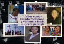 7 fallos contra Estado mexicano y la violencia hacia mujeres persiste.