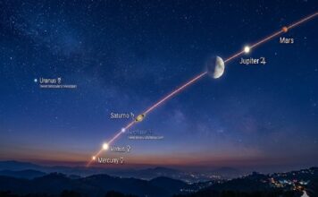 Para no perderlo. Seis planetas se alinean este día. #Entérate