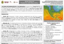 Frente frío 33 provoca tiempo gélido y potencial de lluvias en Veracruz