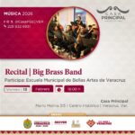 SECVER invita al recital de la Big Brass Band este viernes en Veracruz