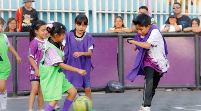Cancha Violeta: el fútbol barrial que teje comunidad en San Pedro Xalostoc