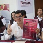 Más de 900 mil estudiantes en Veracruz reciben Becas para el Bienestar; anuncian nuevo apoyo para primaria.