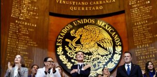 “México no se doblega, no se arrodilla y no se vende”: presidenta Sheinbaum en 109 aniversario de la Constitución de 1917