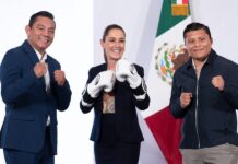 Lanzan “Boxeando por la Paz” para 100 mil niños con apoyo de cinco mil boxeadores: presidenta Sheinbaum