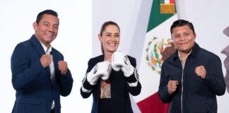 Lanzan “Boxeando por la Paz” para 100 mil niños con apoyo de cinco mil boxeadores: presidenta Sheinbaum