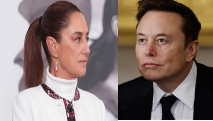 Claudia Sheinbaum elon musk