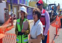 #Veracruz: Supervisa alcaldesa Rosa María avances del programa de bacheo en colonias de Veracruz