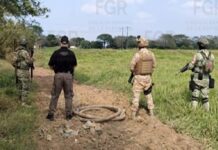 FGR inhabilita toma clandestina de hidrocarburo en Ciudad Isla, Veracruz