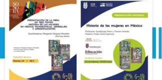 El INEHRM presenta Historia de las Mujeres en México en la 47 FIL de Minería.