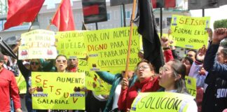 SETSUV pide intervención de la gobernadora Rocío Nahle en conflicto laboral de la UV