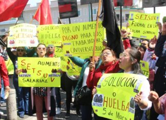 SETSUV pide intervención de la gobernadora Rocío Nahle en conflicto laboral de la UV