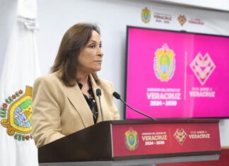 Rocío Nahle reafirma compromiso de combate a las causas del delito y reforzamiento en la seguridad