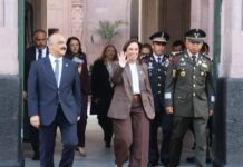 Rocío Nahle García descarta código rojo en Xalapa y reitera que Veracruz se mantiene en paz.