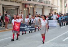 Desfile de escoltas en Veracruz fortalece el respeto a los símbolos patrios: SEV.
