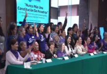 Con Las Constituyentes MX, «nunca más una constitución sin nosotras».