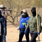 Colectivo Madres Buscadoras de Sonora inicia búsqueda binacional por Nancy Guthrie en la frontera.