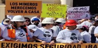 Mineros mexicanos inician protestas nacionales por asesinato de compañeros en Sinaloa