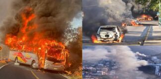 México bajo alerta máxima por narcobloqueos y violencia de CJNG tras baja del Mencho