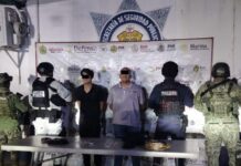 SSP decomisa 137 dosis de estupefacientes y aprehende a 27 personas.