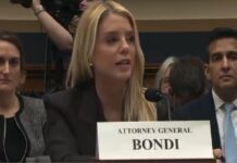 Pam Bondi genera polémica en el Congreso por drones en la frontera